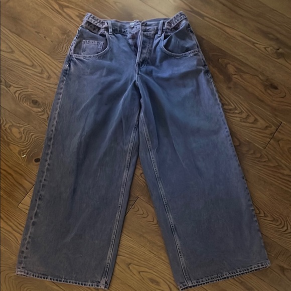 We the free light purple denim jeans - Picture 2 of 6